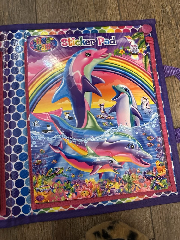 Bendon Lisa Frank Coloring & Activity Set with Fold Out Storage Case