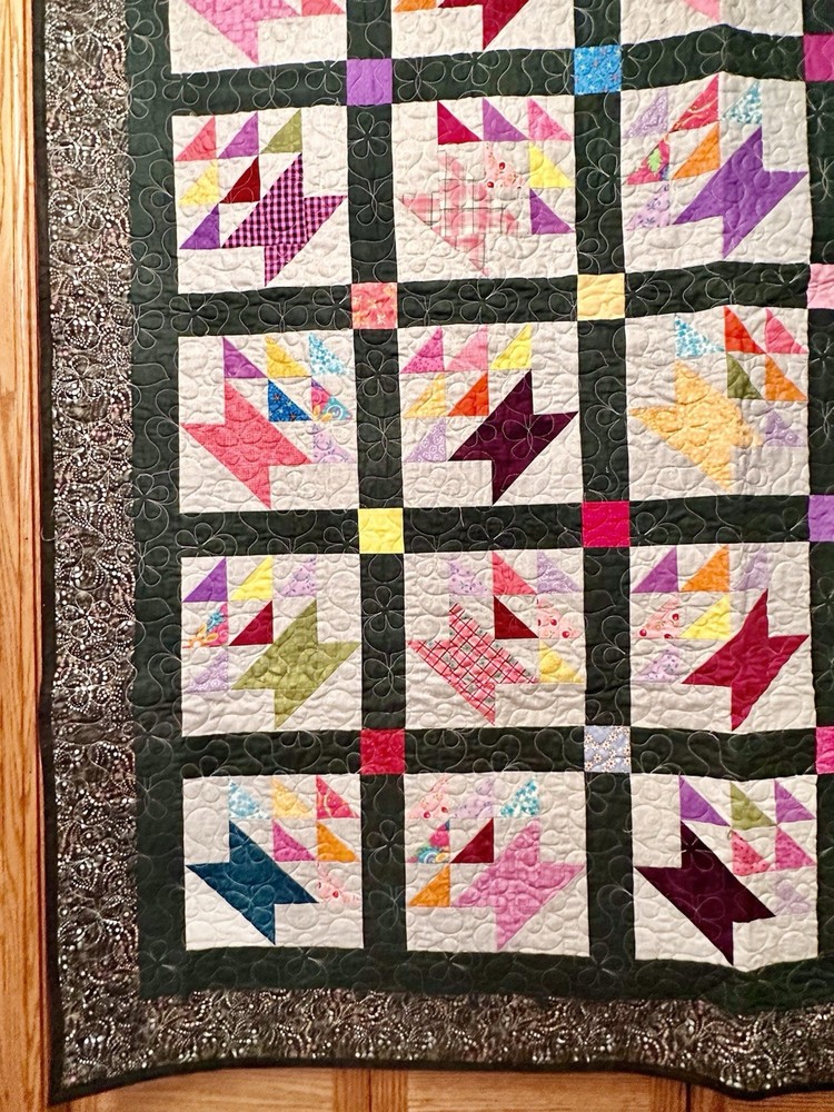 Handmade Patchwork Cotton Quilt