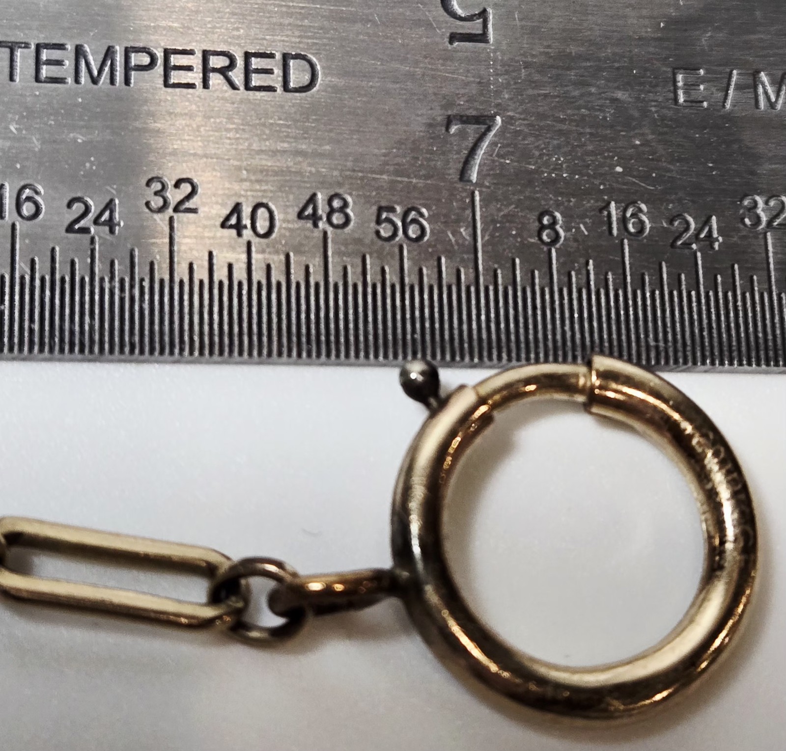 Antique 12 Kt Gold Filled Link Albert Watch Chain Art Deco