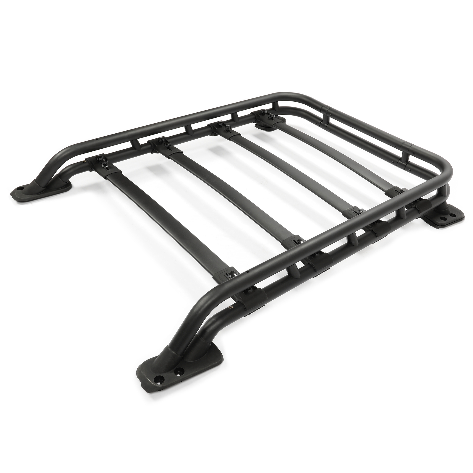 Black Adjustable Roof Rack Cargo Basket w/Bolts For Toyota 4Runner 2010-2024 23