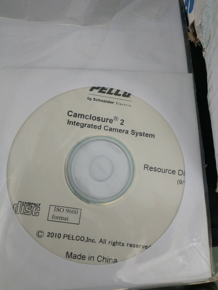 Pelco IS50-DWSV8F Camera + Bracket Assembly + Software & Manual