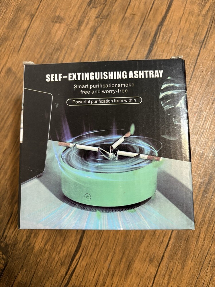 Self - Extinguishing Ashtray