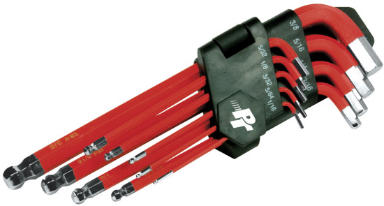 Auto Parent - Performance Tool W9135 Long Arm Sae Hex Key Set, 9-Piece