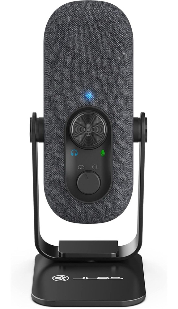 NIB - JLab Go Talk USB Desktop Microphone - 2 Directional Pattern Modes