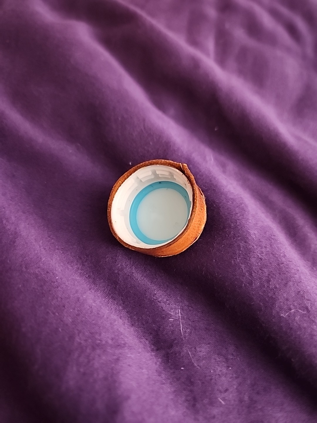 Rare | Handmade Bull Horn Drinking Flask Leather | Vintage HTF Fun Unique Viking