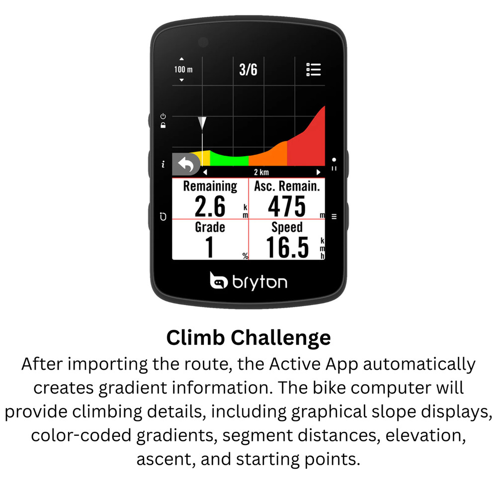 Bryton Rider 650E Wireless GPS Computer GPS Bluetooth
