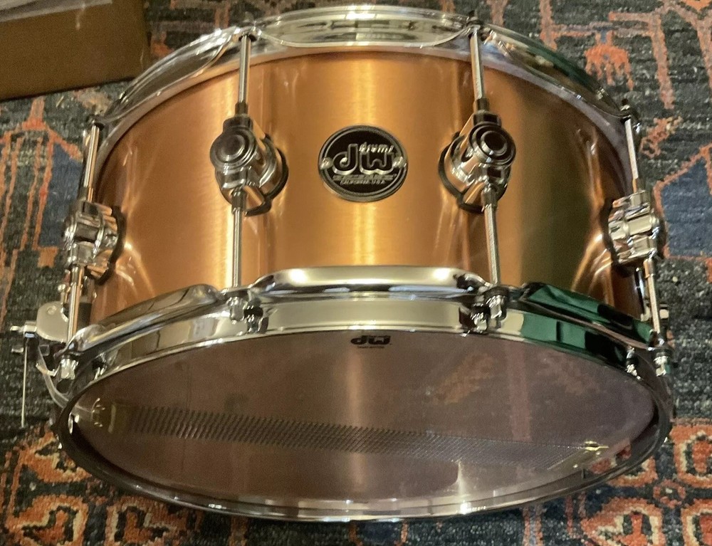 DW Performance Copper 6.5x14  Snare Drum w/Chrome Hardware