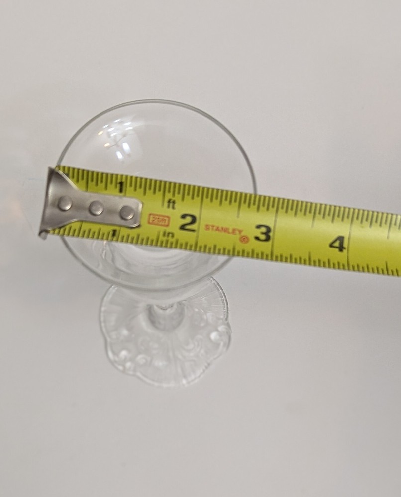 Vintage Patterned Glass Candle Holders