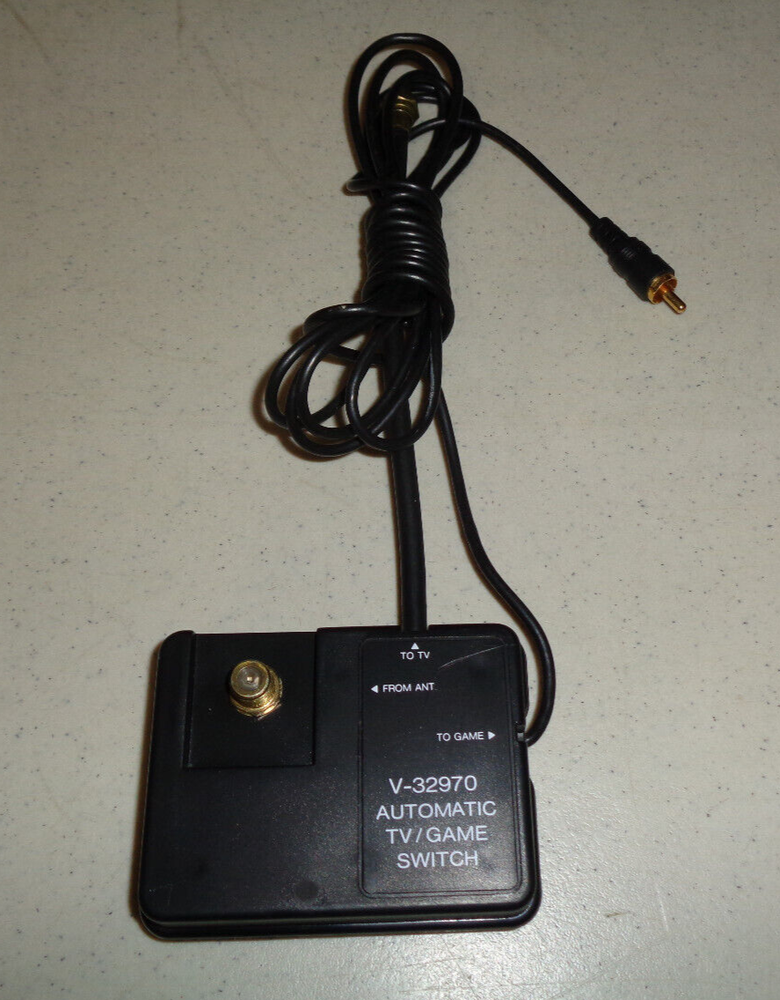 ~V-32970 Super Nintendo NES SNES Atari RF TV/Game/Computer Switch AV Cable~