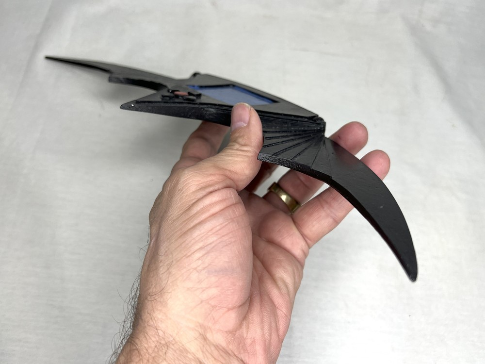 Batman Returns Batarang, Display Plaque, Solid Resin, Real Prop Replica