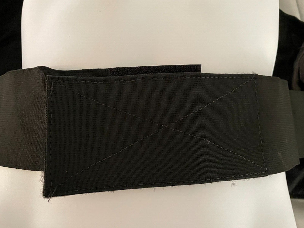 SECOND CHANCE Standard Tactical Clean Armor Carrier Side Open Large SHORT Black