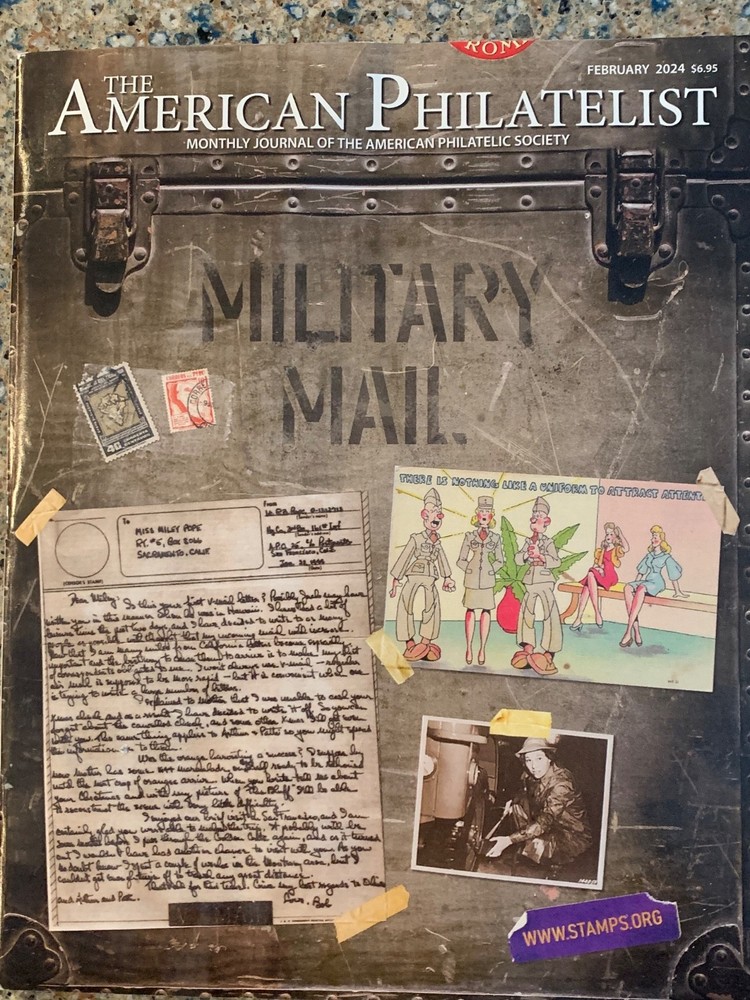 American Philatelist Magazine  2024,  February