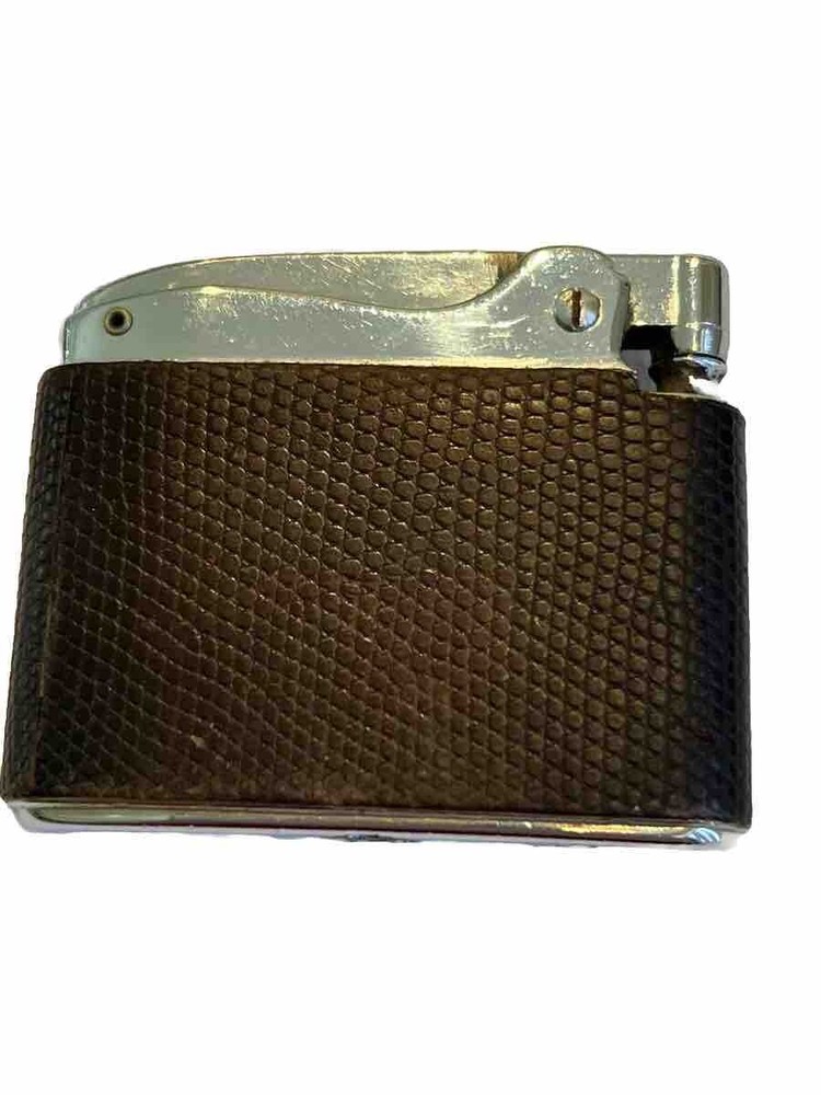 Ronson Adonis Lizard Wrapped Art Deco Lighter