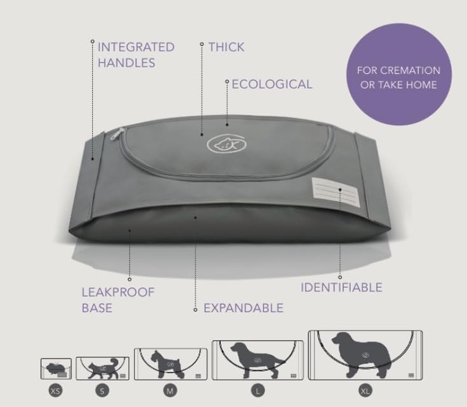 EUTHABAG Small Pet Body Bag - Eco Friendly