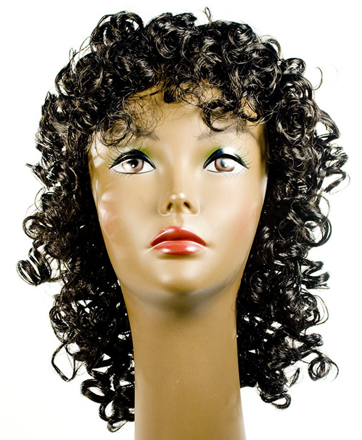 Michael New Curly Black - Lacey Wigs