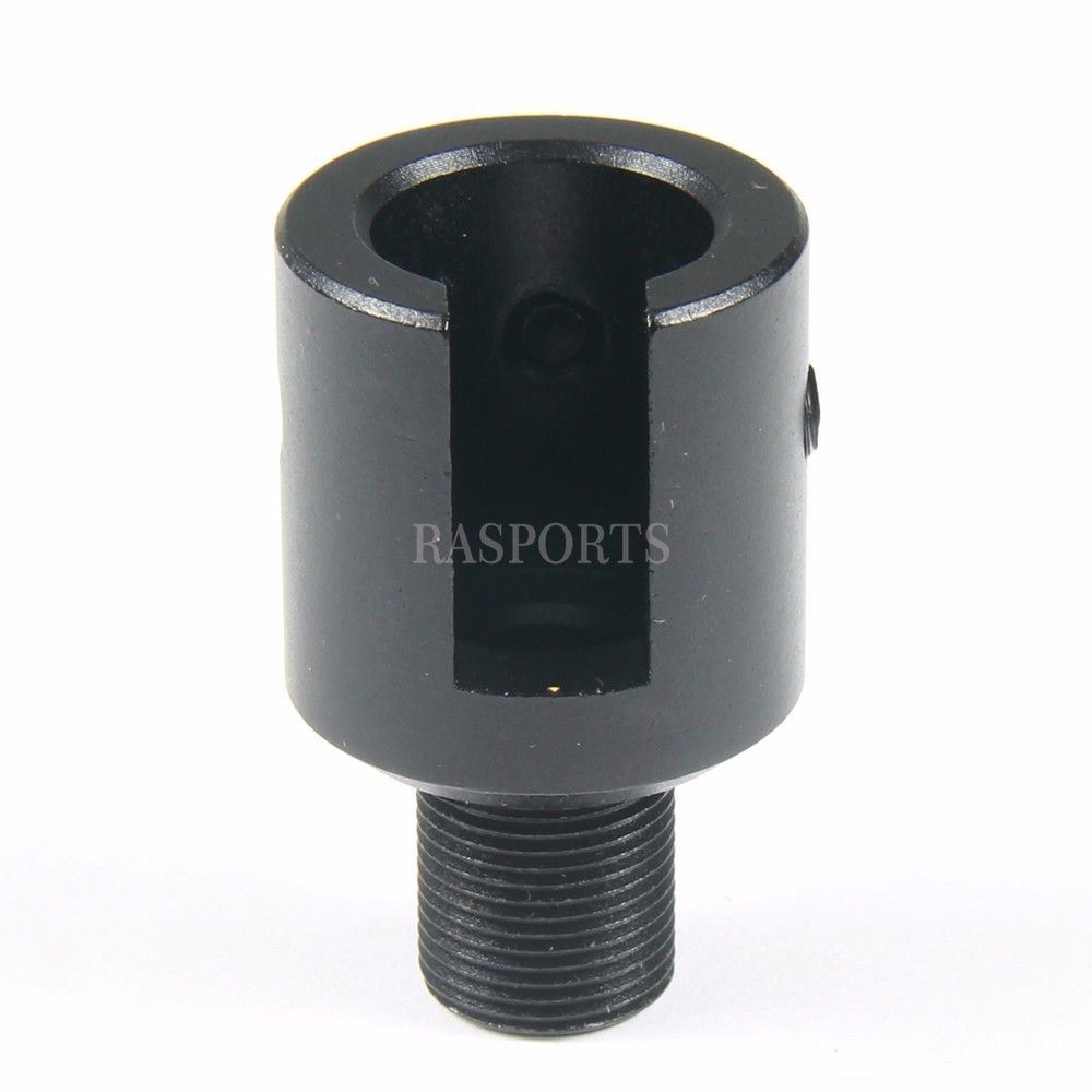 Aluminum Ruger 1022 10-22 Muzzle Brake Adapter 1/2x28 Thread, Three Lock Nut