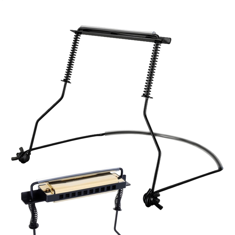 Harmonica Holder Neck Professional Metal Neck Holder Adjustable