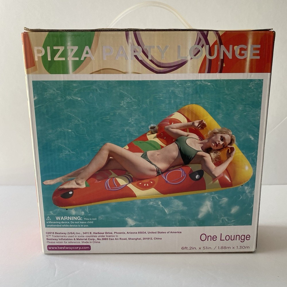 Pizza slice pool float Lounge Cup holder