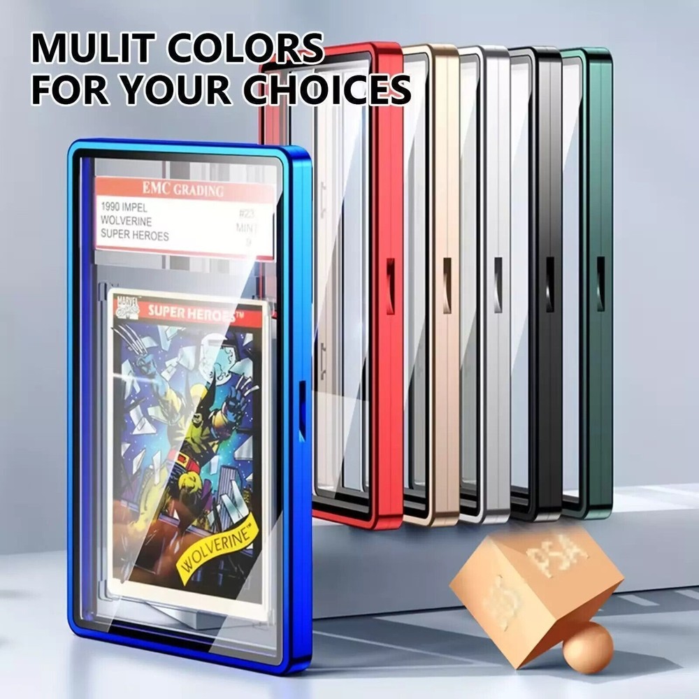 For PSA,CGC Slab Graded Trading Cards Protector Magnetic Case Display Storage