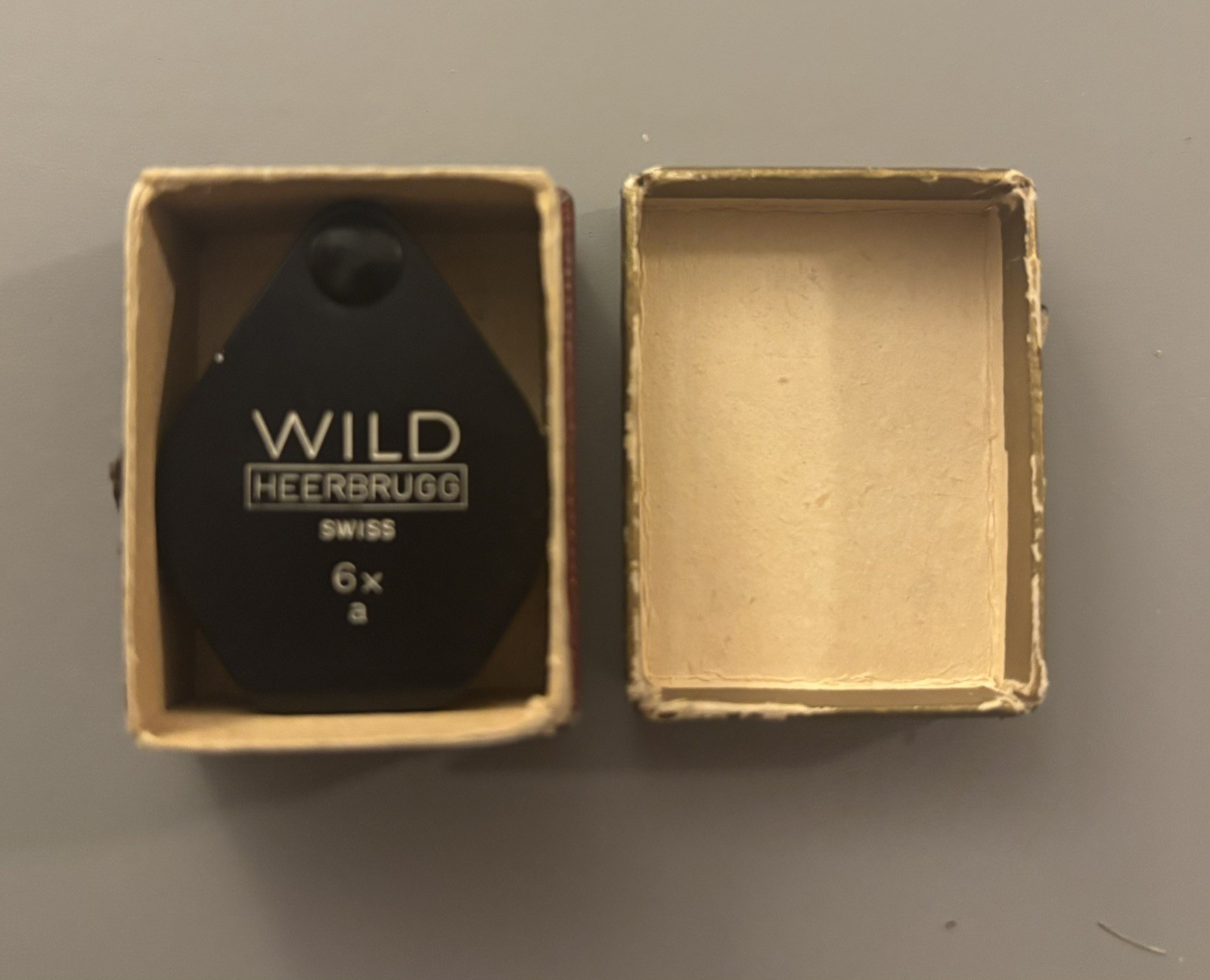 Wild Heerbrugg Folding Metal Loupe Magnifier 6x