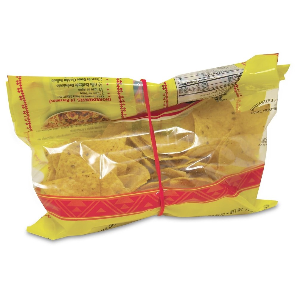 Large Rubber Bands 7" x 1/8" Red - Secure Trash Can Liners