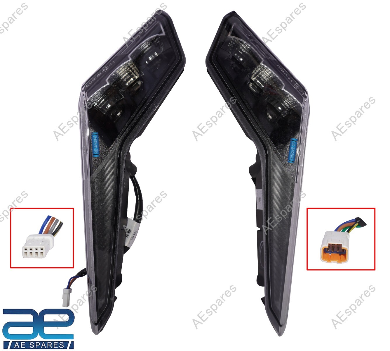 Front Indicator Assembly LH & RH Compatible With KTM RC 200 & 390 2023-On