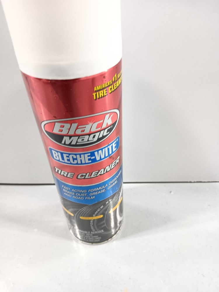 BLACK MAGIC BLECHE-WITE TIRE CLEANER 15 OZ