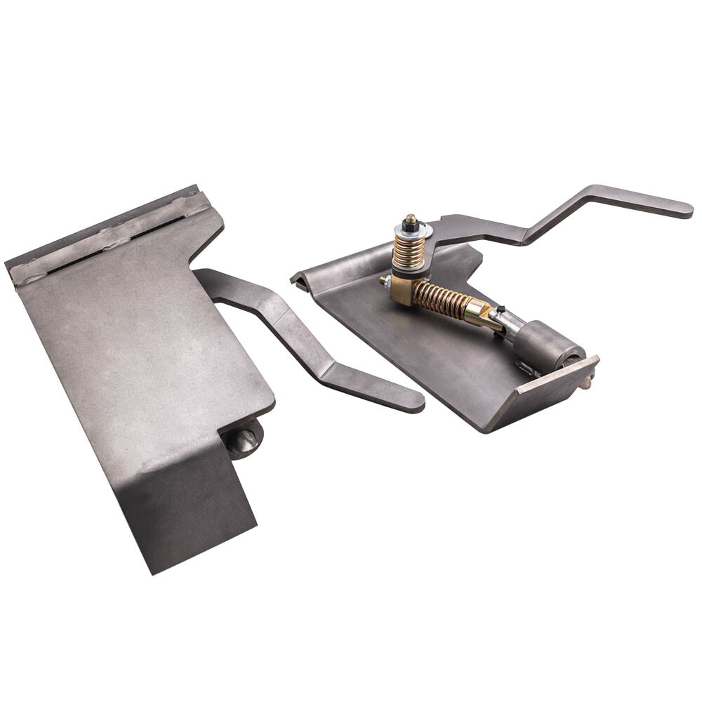 2Pcs Skid Steer Quick Tach Brackets Conversion Adapter For Latch Box Weld On