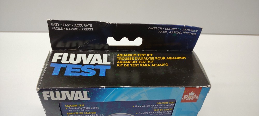 Fluval Aquarium Test Kit Calcium Expired