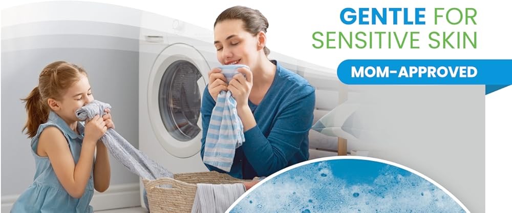 Laundry Deternt Sheets Fragrance Unscented, Eco Earth Friendly