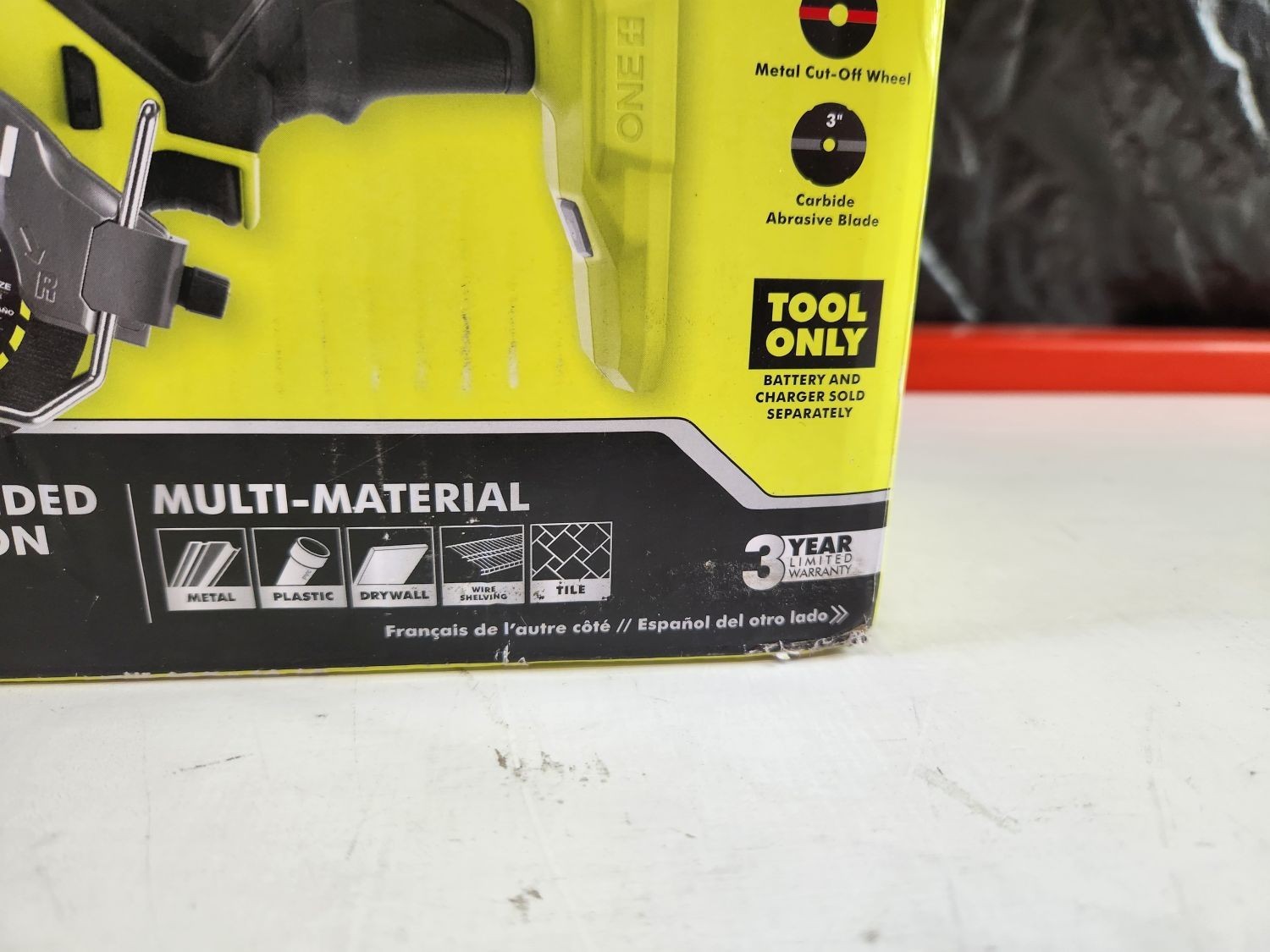 RYOBI 18V ONE+ HP Compact Brushless Cut-Off Tool PSBCS02B (Tool Only)