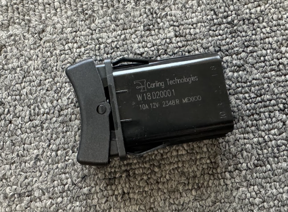 New CARLING TECHNOLOGIES W18D20001 Switch Rocker