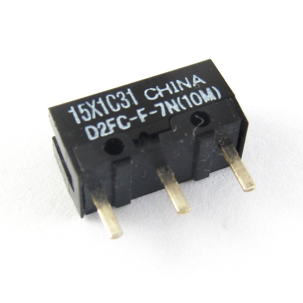 10pcs OMRON Micro Switch D2FC-F-7N(10M) For Gamers Usage Mouse FreeShipping