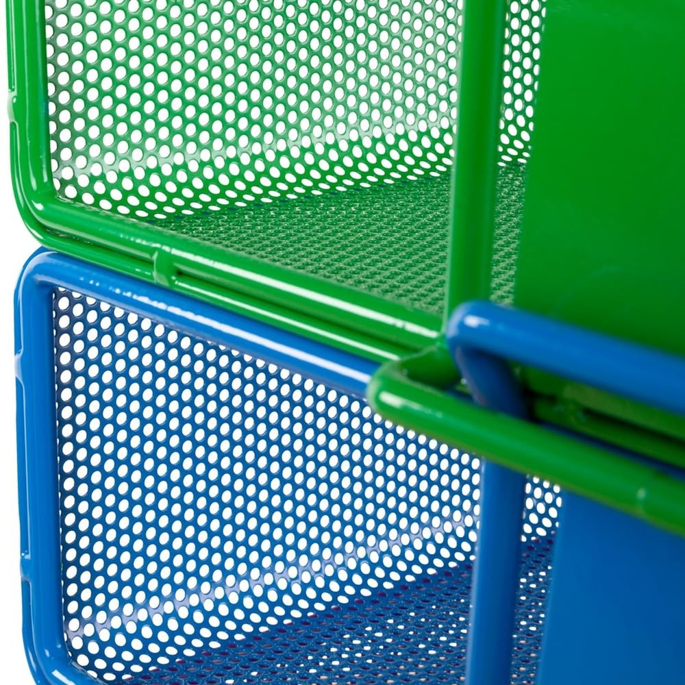 Really Good Stuff Stackable Letter-Size Wire Rack™ - 6 Colors Primary, 6 T