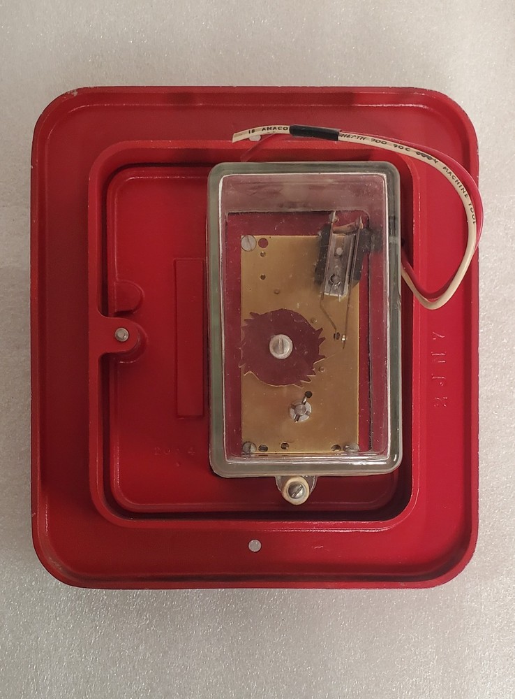 Simplex Time Recorder Co. Mechanical Fire Alarm Station Code Wheel 3-1-2