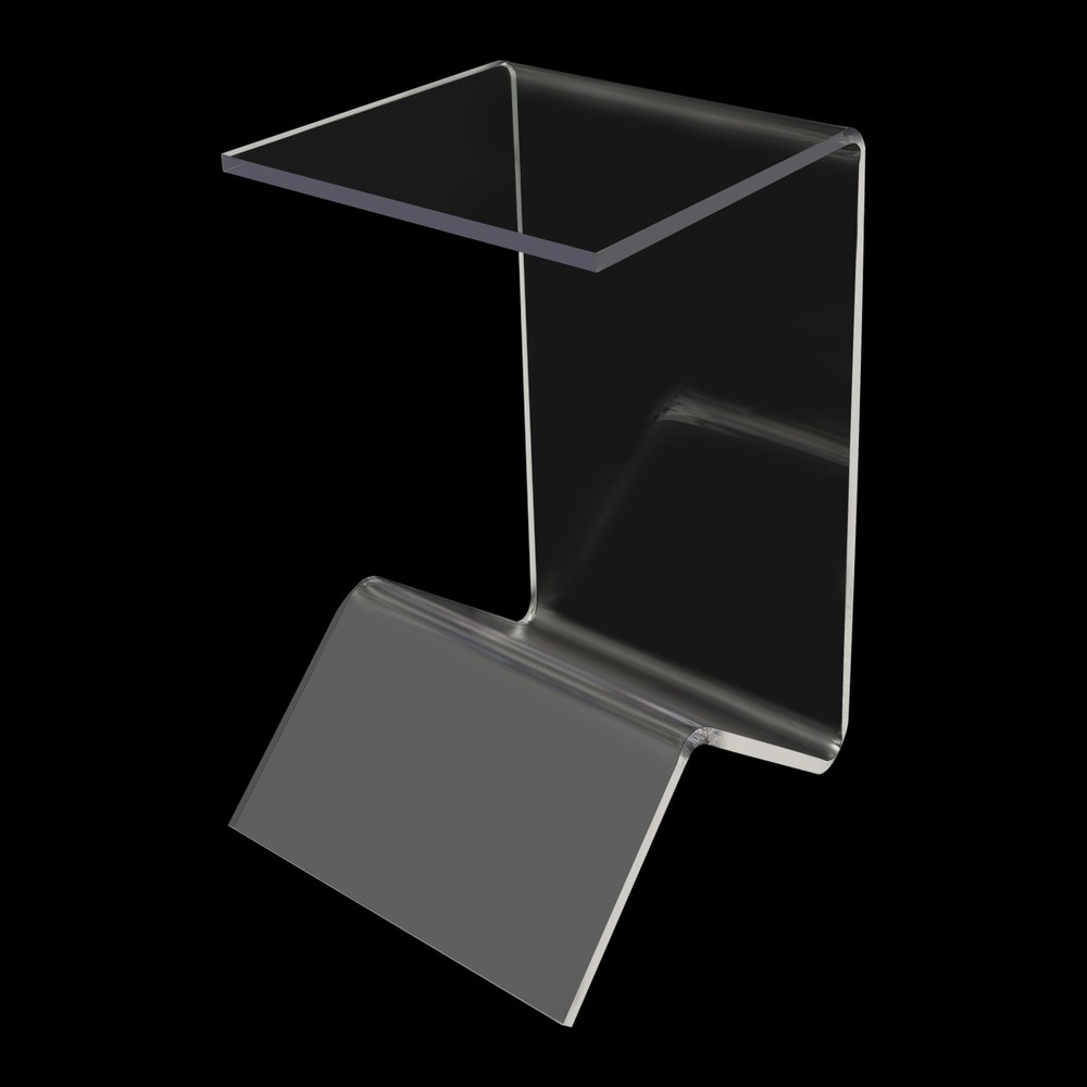 Side Table End Table Acrylic End Table Modern Clear Side Couch Table 20in Height