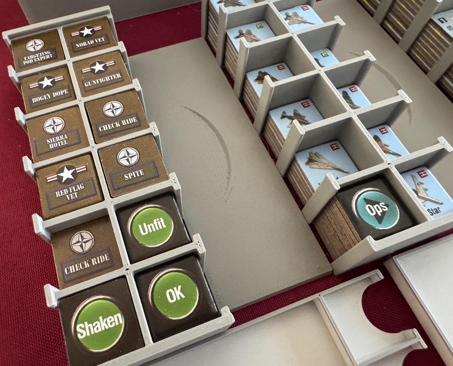 Eagle Leader Compatible Game Organizer and Aircraft Trays