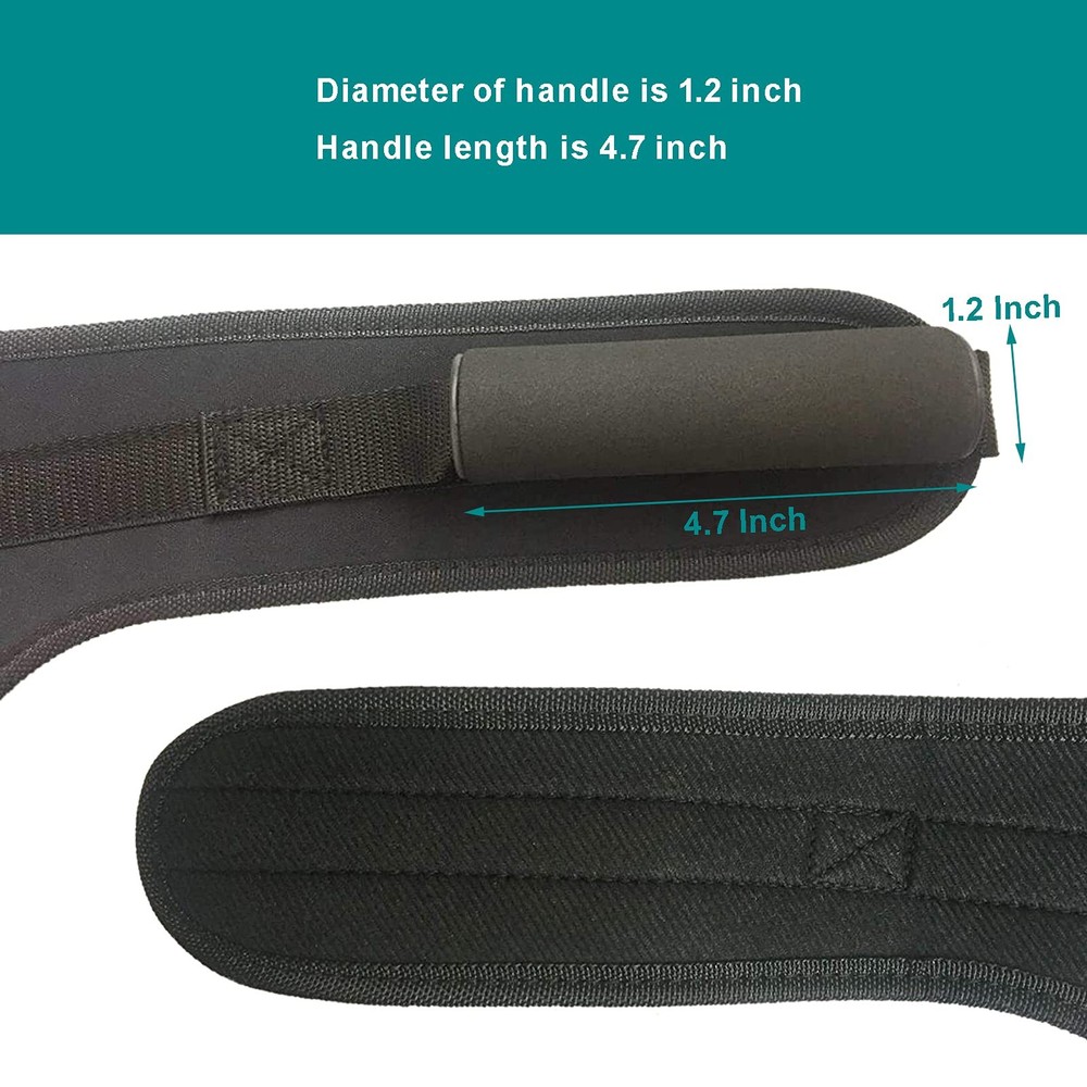 Abdominal Crunch Harness Straps,Back Exercise Pulling Harness Shoulder Strap,...