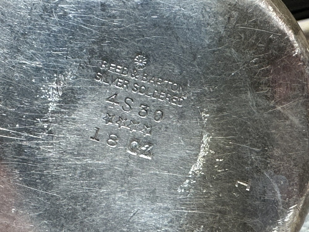 Reed & Barton Silver Soldered 4S30 - Creamer Pitcher With Lid