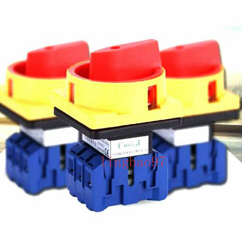 New LW30-25A Load Disconnect Switch Universal Conversion Main Control Rotation