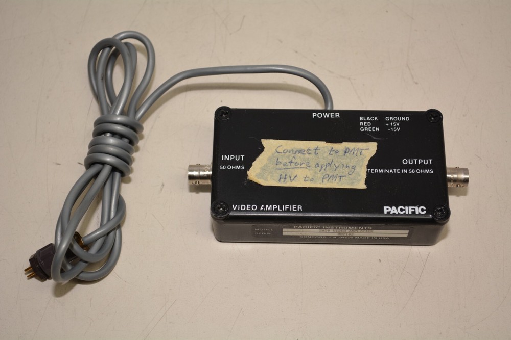 Pacific Instruments Video Amplifier Module 2A50 #W1223