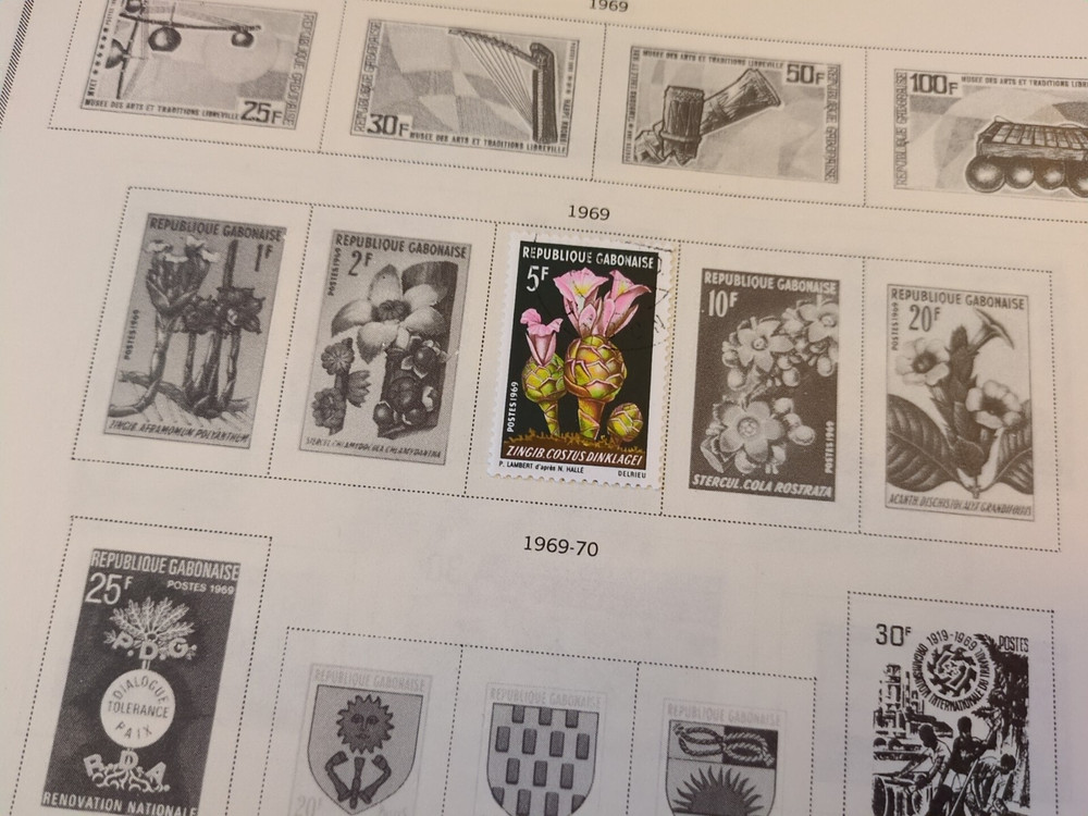 APC Z6412 scott internation pages french Gabon Sudan Polynesia s Antartic