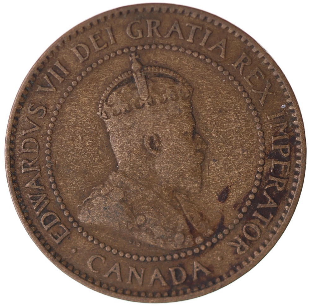 1907 Canada 1 Cent - Fine - Lot#13740