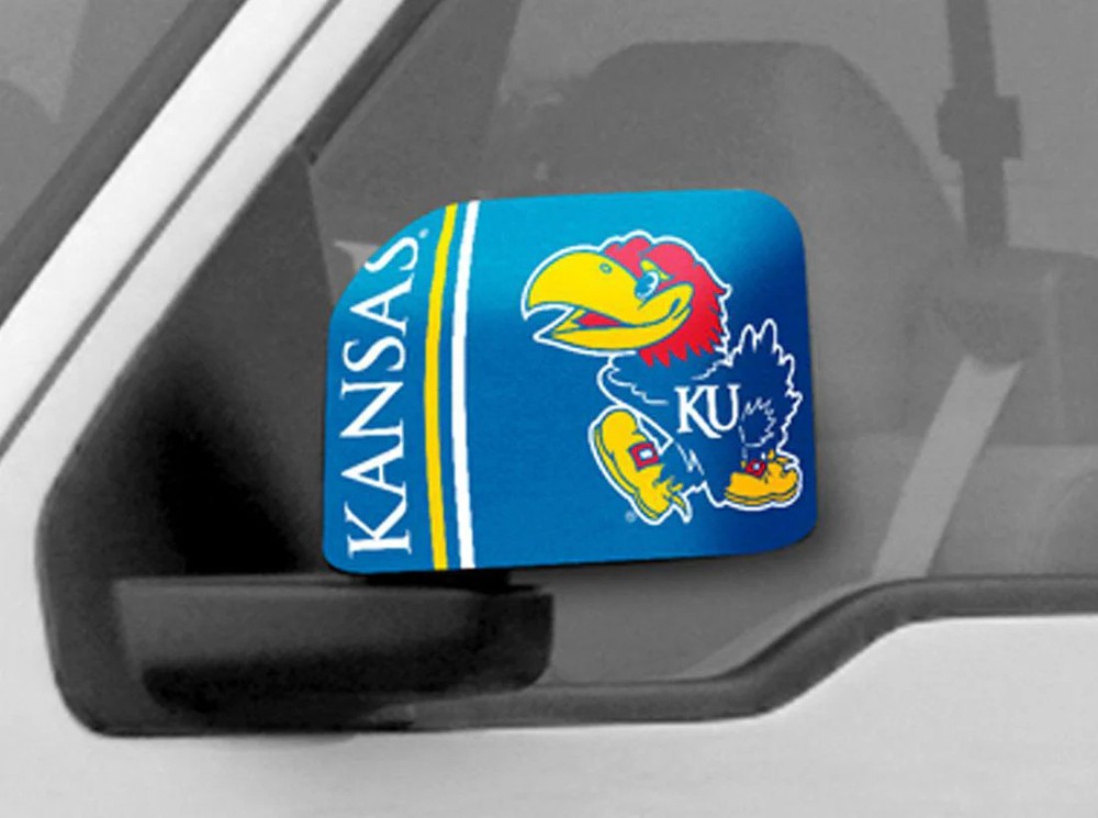Kansas Jayhawks Mirror Cover - Large