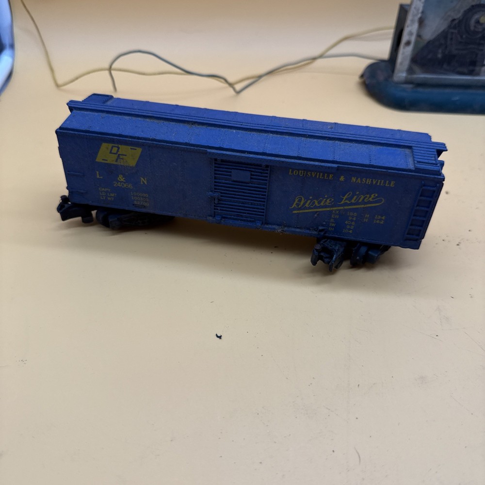 AC Gilbert American Flyer S Gauge Steam Freight Train Set Untested With Tracks