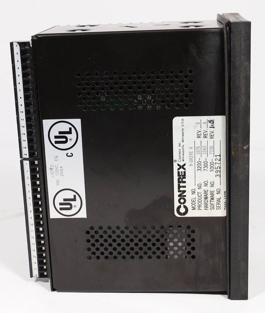 Contrex M-Drive-4 Digital DC Drive and Motion Controller Working W/ Manual