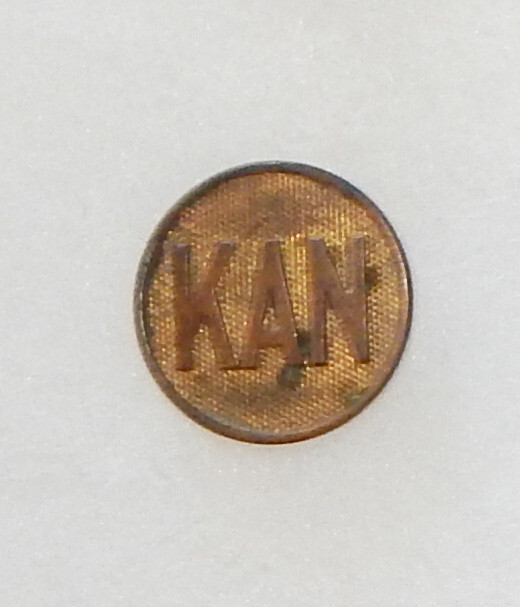 1920's Kansas State Guard Enlisted Collar Disc
