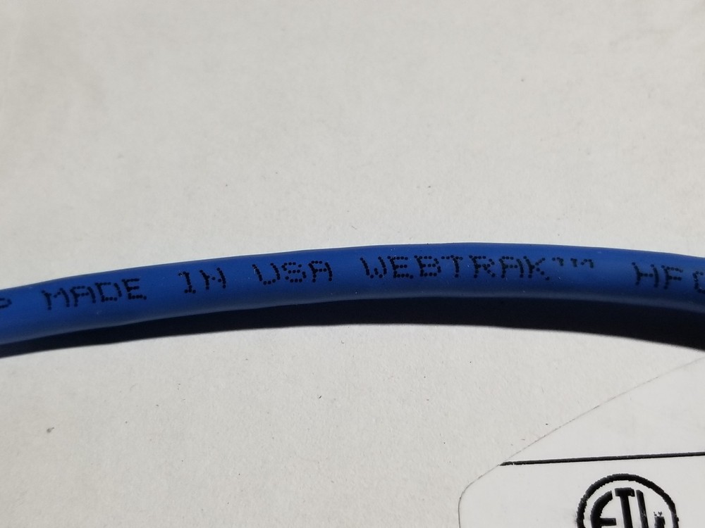 Commscope 6504+ 23/4P Cat6 Media 6 WebTrak U/UTP Plenum Network Cable Blue/100ft