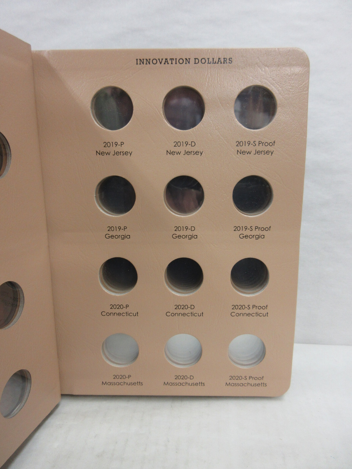 Dansco Coin Album #8188 US Innovation Dollar 2018-2024 w Proofs 7 Page Album NEW