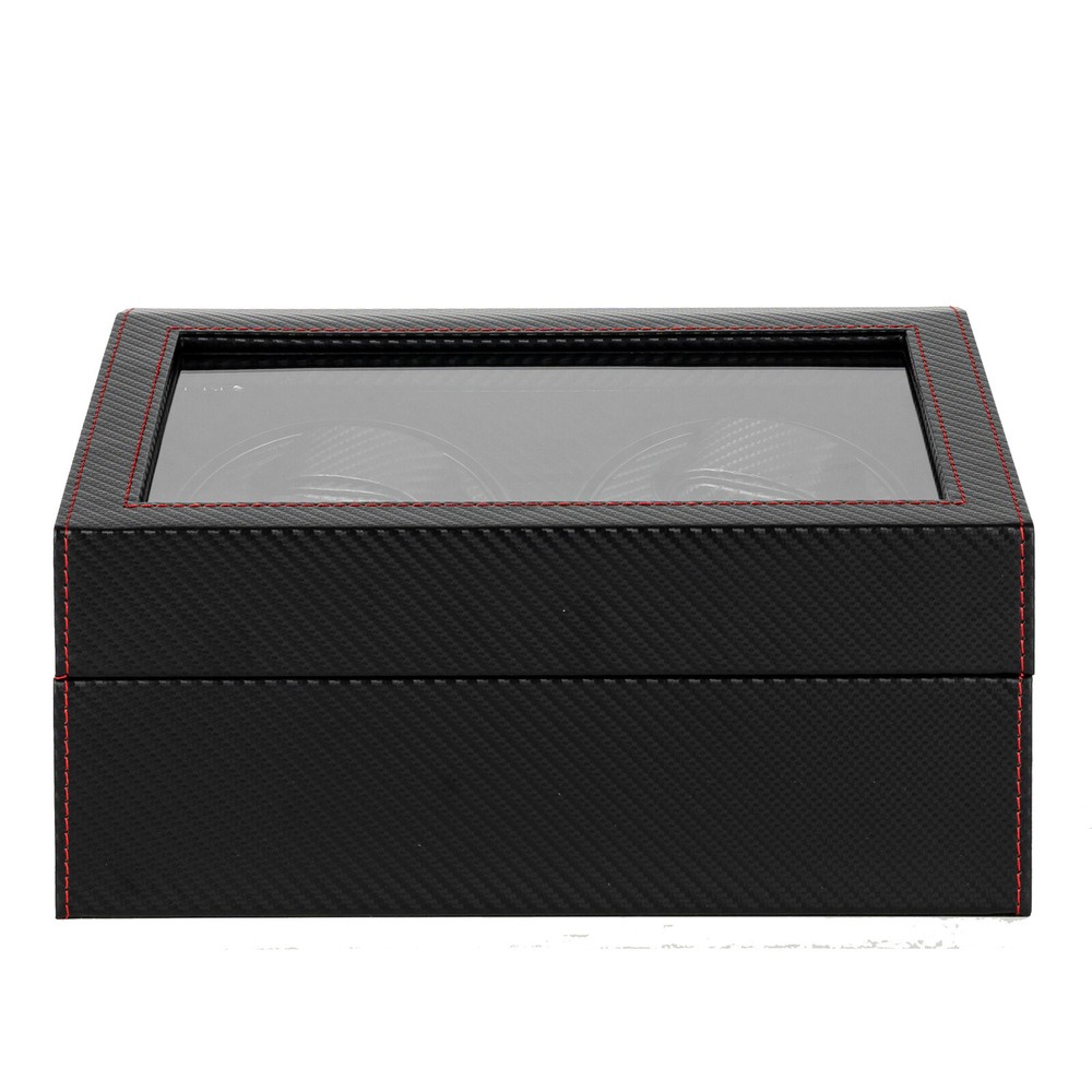 Automatic Rotation Watch Winder Box 4+6 Self Winding Display Box Storage Case